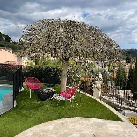 Gite Des Restanques Grasse Exterior photo